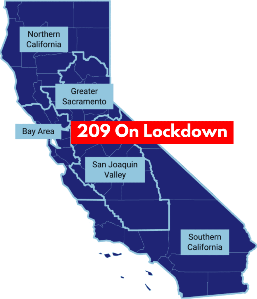 Central Valley To Go Back On Lockdown