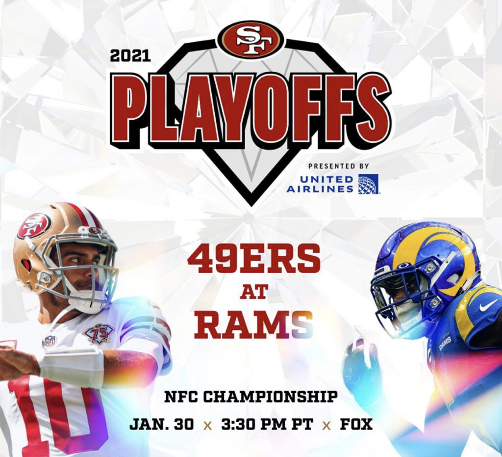 rams niners playoff tickets